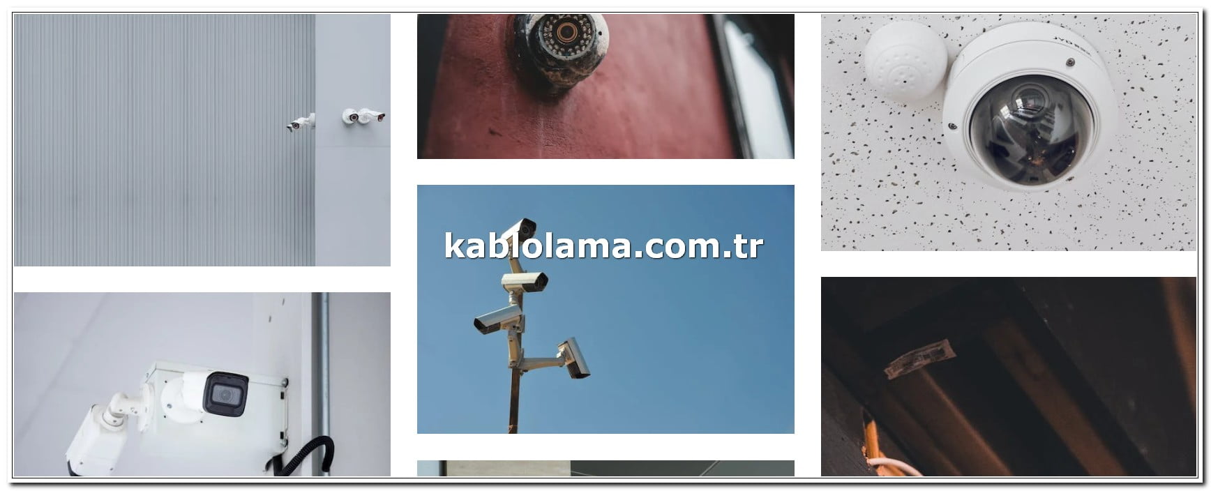 CCTV kamera kablolama